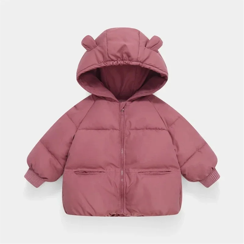 Children Down Cotton Jackets Boys Girls Spring Autumn Outerwear New Kids Fashion Loose Clothing Hooded Coat Solid Colour Tops
Children Down Cotton Jackets Boys Girls Spring Autumn Outerwear New Kids Fashion Loose Clothing Hooded Coat Solid Colour Tops