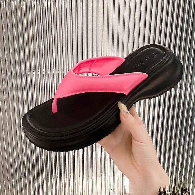 Shoes for Women 2024 Fashion Flip Flops Women's Slippers Hot Sale Wild Casual Slippers Women Solid Sponge Bottom Shoes Female
Shoes for Women 2024 Fashion Flip Flops Women's Slippers Hot Sale Wild Casual Slippers Women Solid Sponge Bottom Shoes Female