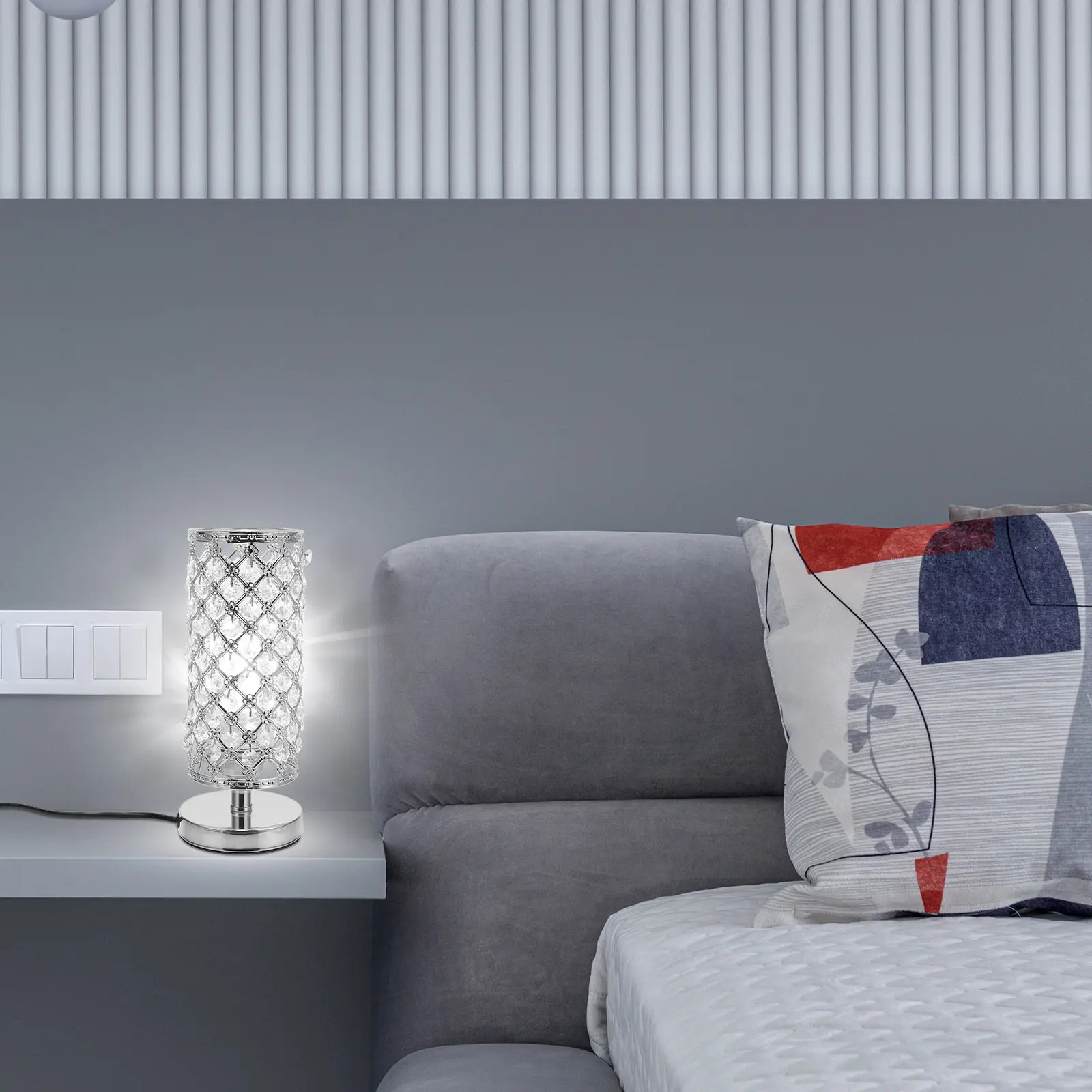 1Pcs Decorative Crystal Desk Light Creative Table Lamp with Stable Structure Compact Size for Home Office Decor Indoor Room
1Pcs Decorative Crystal Desk Light Creative Table Lamp with Stable Structure Compact Size for Home Office Decor Indoor Room