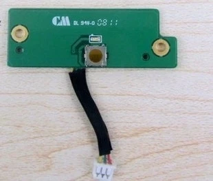 Original Laptop Power Button Switch Board With Cable For HP DV2000 DV2700 DV2500
Original Laptop Power Button Switch Board With Cable For HP DV2000 DV2700 DV2500