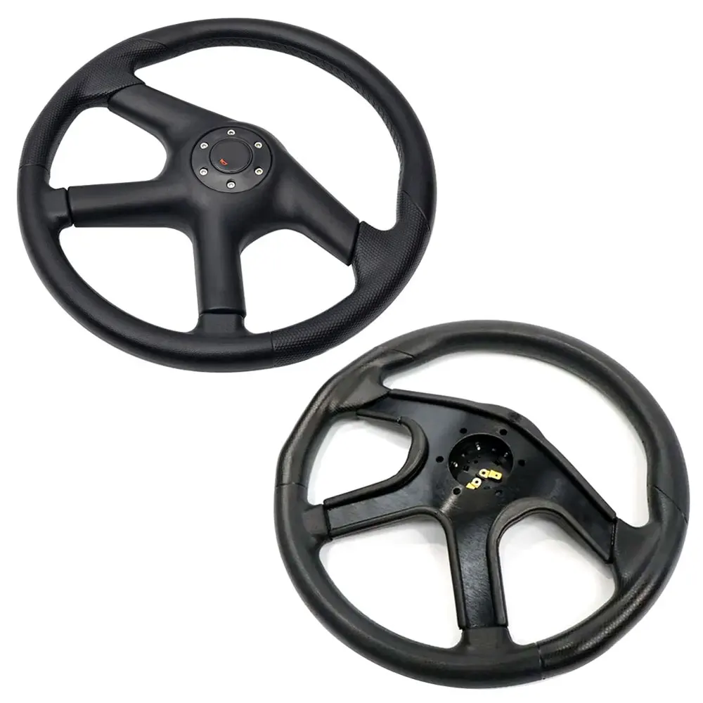14Inch Drift PU Skidproof Auto Sport Steering Wheels Universal 350mm Racing Steering Wheel With Logo Car Accessories
14Inch Drift PU Skidproof Auto Sport Steering Wheels Universal 350mm Racing Steering Wheel With Logo Car Accessories