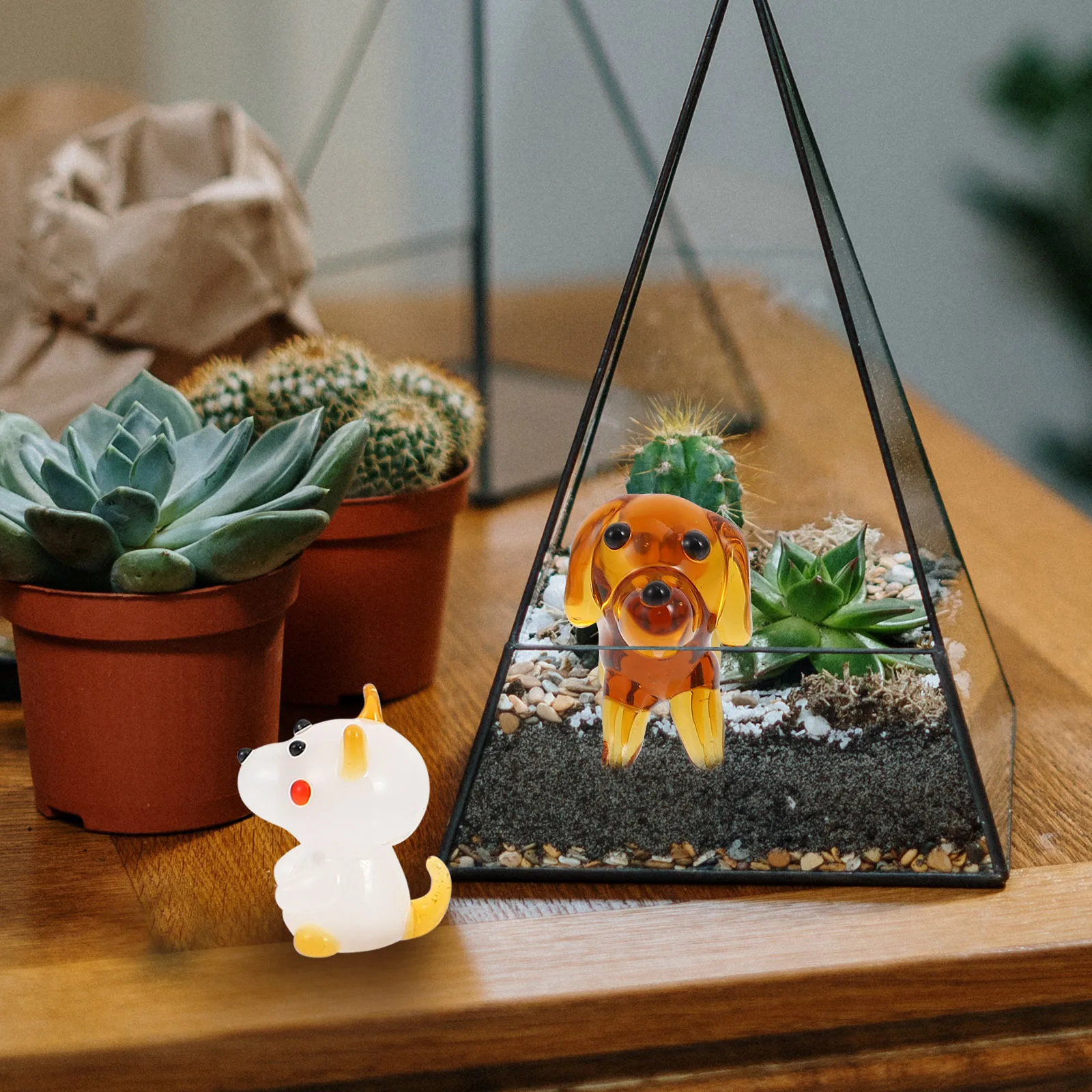 4Pcs Crystal Glass Small Dog Decorations Cartoon Style Desktop Adornments for Home Bonsai Office Study Realistic Dog Decoration
4Pcs Crystal Glass Small Dog Decorations Cartoon Style Desktop Adornments for Home Bonsai Office Study Realistic Dog Decoration