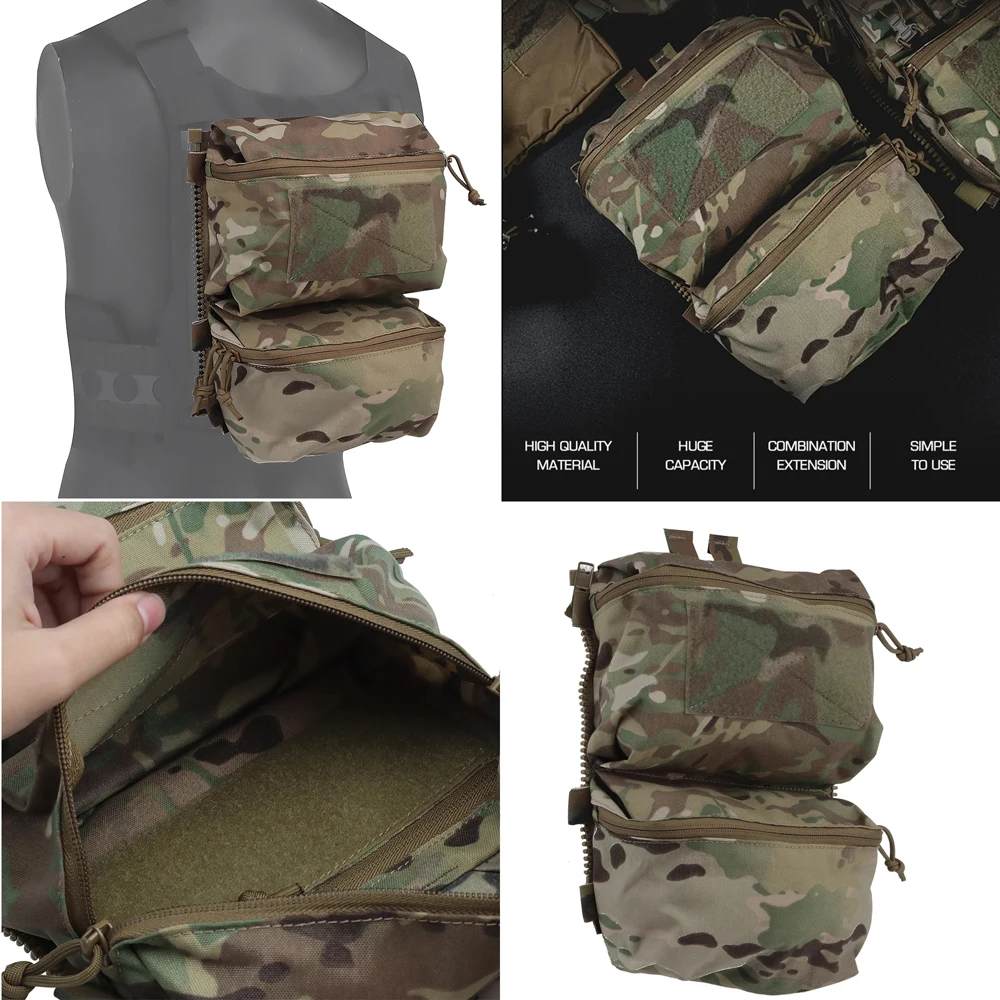 V5 FCPC Tactical Vest Backplate Supplement Subpackage Hunting Vest Plate Carrier Mag Double Sundries Pouch
V5 FCPC Tactical Vest Backplate Supplement Subpackage Hunting Vest Plate Carrier Mag Double Sundries Pouch