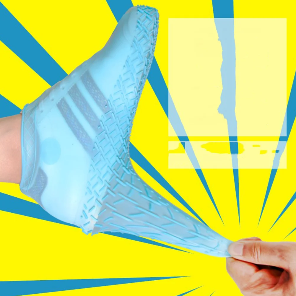 1Pair Waterproof Silicone Shoes Cover Anti-Skid Rain Boots Cover Size S Blue Shoes Protective Outdoor Accessories
1Pair Waterproof Silicone Shoes Cover Anti-Skid Rain Boots Cover Size S Blue Shoes Protective Outdoor Accessories