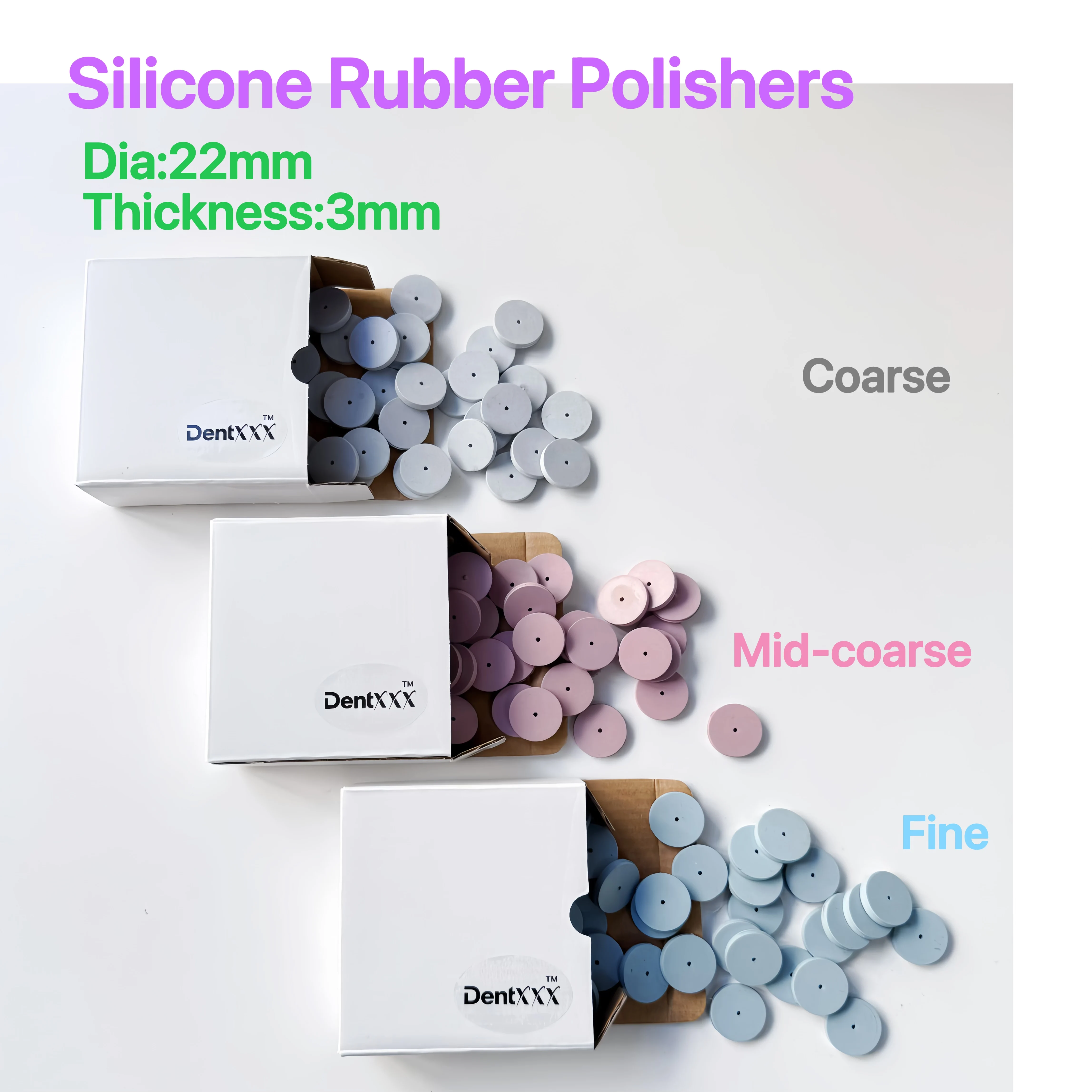 50 шт./100 шт. полировальные диски из силиконовой резины, 22 мм * 3 мм, грубые/средние/тонкие, для фарфора, смолы, металла, акрила, сплавов
50 шт./100 шт. полировальные диски из силиконовой резины, 22 мм * 3 мм, грубые/средние/тонкие, для фарфора, смолы, металла, акрила, сплавов