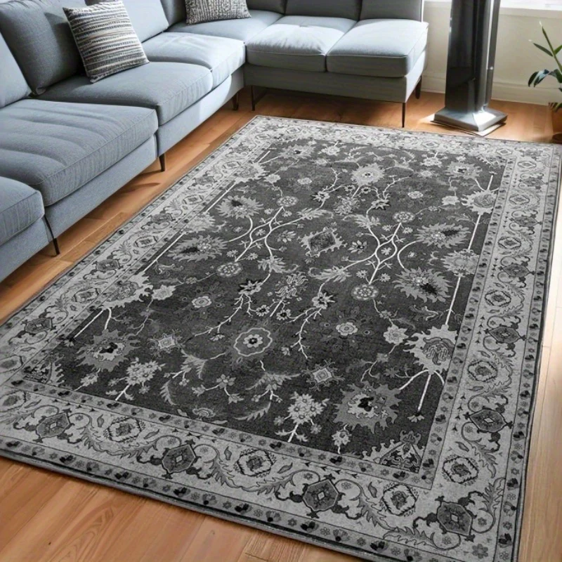 Vintage Bohemian Mat, Living Room Mat, Washable Vintage Flannel Mat Bedroom Mat, Non-slip Interior Floor Mat for Living Room
Vintage Bohemian Mat, Living Room Mat, Washable Vintage Flannel Mat Bedroom Mat, Non-slip Interior Floor Mat for Living Room