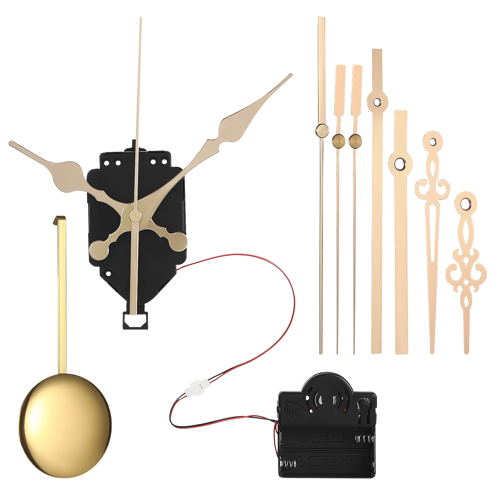 1 Set Diy Quartz Clock Kit Durable Metal Plastic Quiet Operation For Home Office Cafe Library Decor Pendulum Movement Mechanism
1 Set Diy Quartz Clock Kit Durable Metal Plastic Quiet Operation For Home Office Cafe Library Decor Pendulum Movement Mechanism