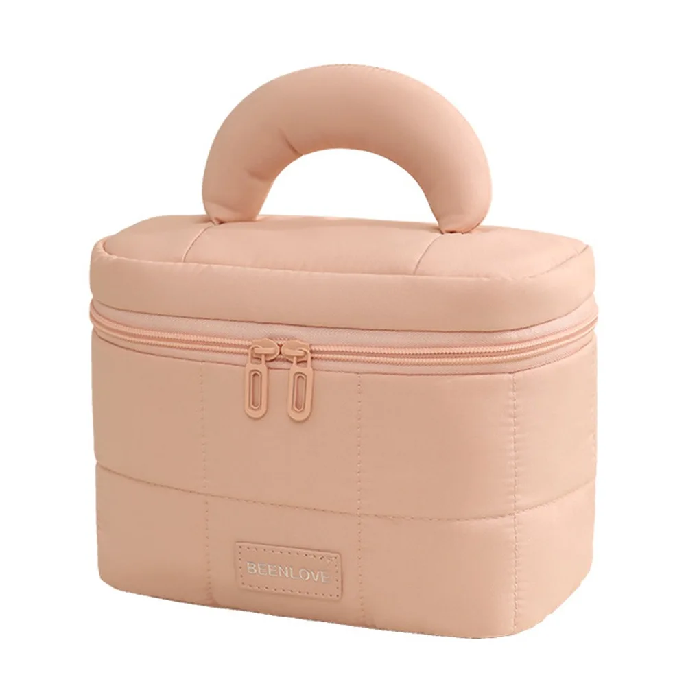 Косметичка большой емкости, портативный дорожный органайзер для макияжа, многофункциональная дорожная сумка для хранения с несколькими отделениями
Косметичка большой емкости, портативный дорожный органайзер для макияжа, многофункциональная дорожная сумка для хранения с несколькими отделениями