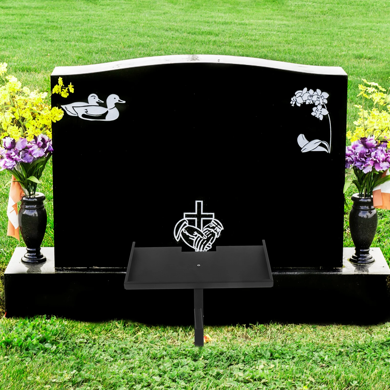 Iron Memorial Stone St Heavy Duty Grave Marker Holder for Loved Ones Pets Cemetery Decoration Wrought Gravestone Rack Short Tube
Iron Memorial Stone St Heavy Duty Grave Marker Holder for Loved Ones Pets Cemetery Decoration Wrought Gravestone Rack Short Tube
