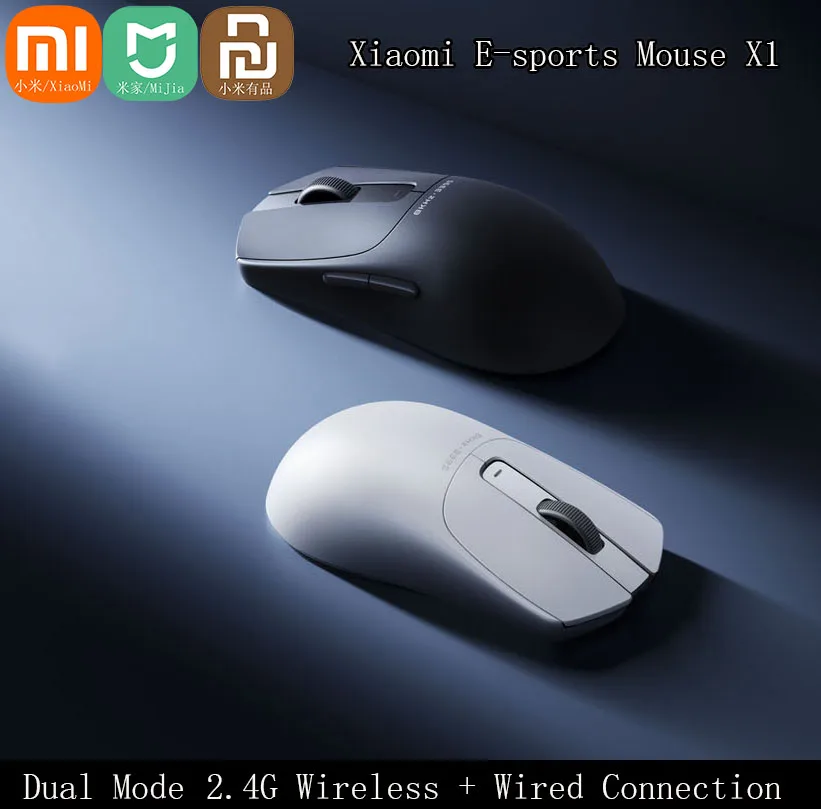 Xiaomi Mi X1 Проводная беспроводная игровая мышь 2,4G с разрешением 26000 точек на дюйм Двойная механическая легкая 8K Индивидуальные настройки TTC Киберспорт Микропереключатель
Xiaomi Mi X1 Проводная беспроводная игровая мышь 2,4G с разрешением 26000 точек на дюйм Двойная механическая легкая 8K Индивидуальные настройки TTC Киберспорт Микропереключатель