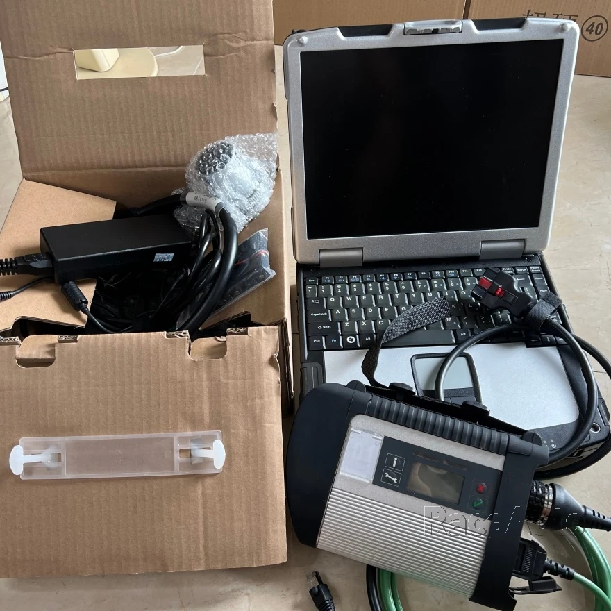 Mb Sd Connect Compact 4 Star Diagnosis C4 With Laptop Toughbook CF-31 I5 4G Newest Software Super Ssd Full Set Ready To Use 
Mb Sd Connect Compact 4 Star Diagnosis C4 With Laptop Toughbook CF-31 I5 4G Newest Software Super Ssd Full Set Ready To Use