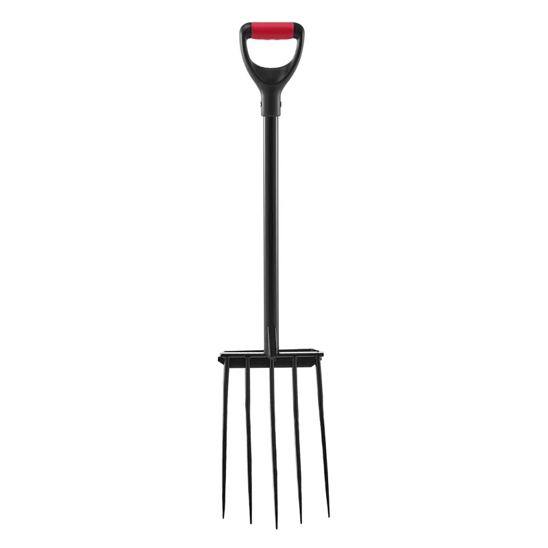5-Tine Metal Handle Garden Fork 41-inch Heavy Duty Spading Pitchfork with Y Grip
5-Tine Metal Handle Garden Fork 41-inch Heavy Duty Spading Pitchfork with Y Grip