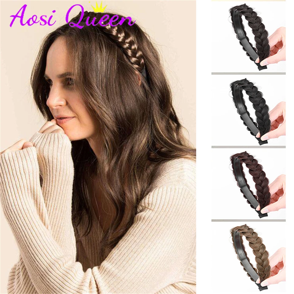 AS Fishbone Braid Wig Headband For Female Heightening Skull Top Manual Fried Dough Twists Braid Hair Braid Headband
AS Fishbone Braid Wig Headband For Female Heightening Skull Top Manual Fried Dough Twists Braid Hair Braid Headband