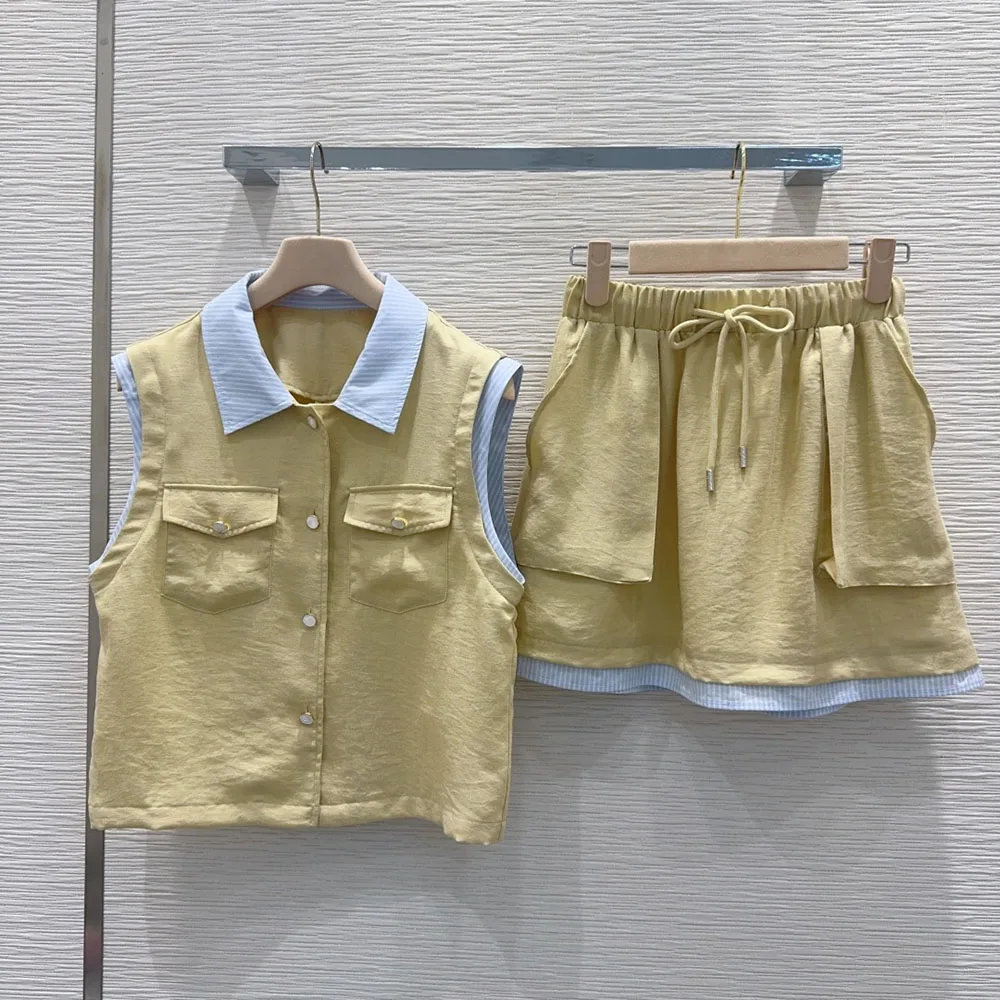 High-quality 2026 summer new women's fashionable and comfortable two-piece set consisting of a top and a mini skirt setxy2642321
High-quality 2026 summer new women's fashionable and comfortable two-piece set consisting of a top and a mini skirt setxy2642321