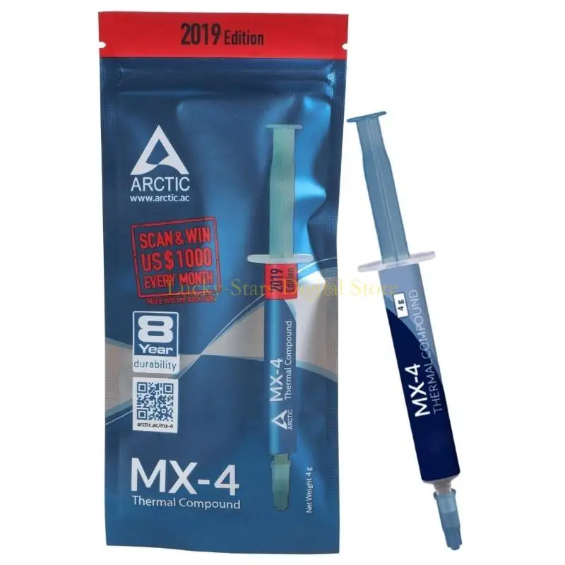 T3EE 4g MX4 Thermal Paste Thermal Interfaces Cooling Compound Optimaled Heat Transfer
T3EE 4g MX4 Thermal Paste Thermal Interfaces Cooling Compound Optimaled Heat Transfer