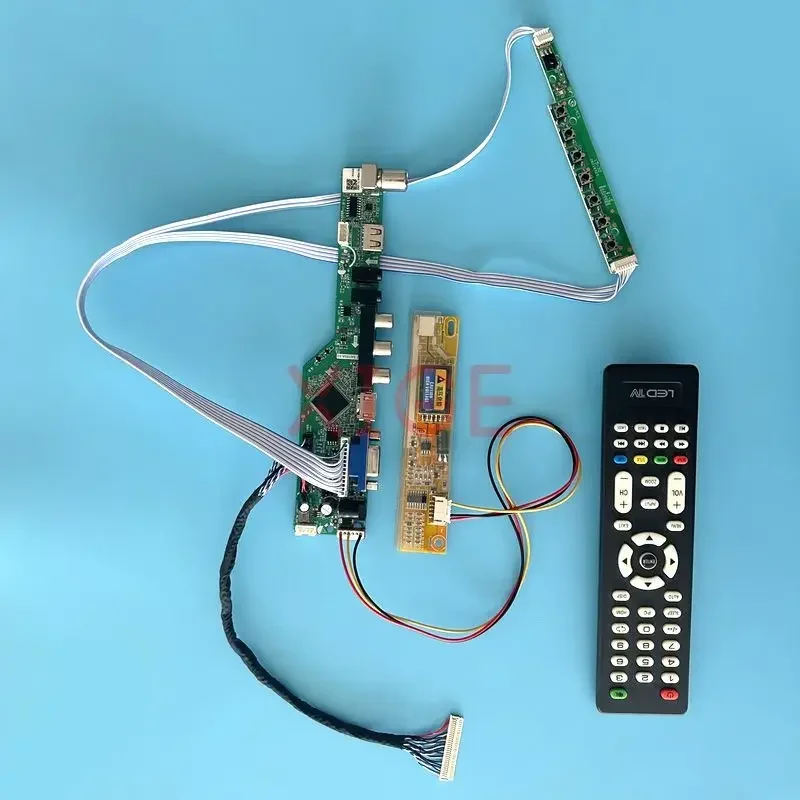 For HV150UX1 IAUX14 ITUX97C N150U3 LCD Controller Board Kit DIY LVDS 30 Pin Display Analog TV AV+USB+IR+VGA+HDMI 1CCFL 1600*1200
For HV150UX1 IAUX14 ITUX97C N150U3 LCD Controller Board Kit DIY LVDS 30 Pin Display Analog TV AV+USB+IR+VGA+HDMI 1CCFL 1600*1200