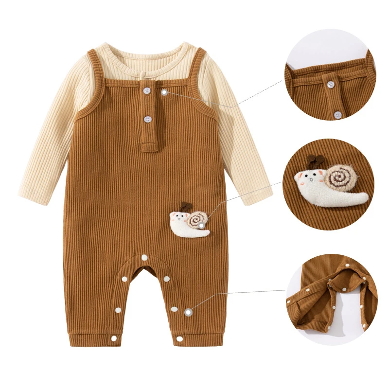 Весенние комбинезоны для малышей, 2 шт., с аппликацией в виде улитки, без рукавов, для новорожденных девочек + однотонные комбинезоны для мальчиков
Весенние комбинезоны для малышей, 2 шт., с аппликацией в виде улитки, без рукавов, для новорожденных девочек + однотонные комбинезоны для мальчиков