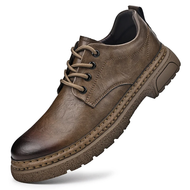 Spring Autumn Men Classic Casual Leather Shoes Fashion Handmade Retro Style Trend
Spring Autumn Men Classic Casual Leather Shoes Fashion Handmade Retro Style Trend
