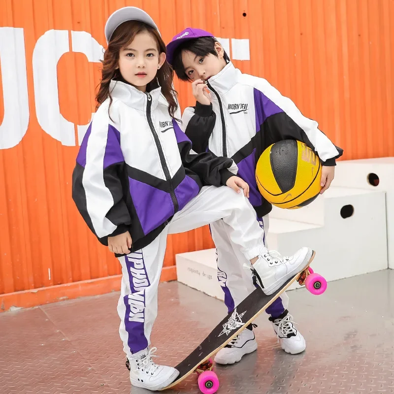 Boys Jacket Tops Sweatpants Tracksuit Hip Hop Dance Show Fancy Costume Big Kid Clothes For Girls Teenager Korean
Boys Jacket Tops Sweatpants Tracksuit Hip Hop Dance Show Fancy Costume Big Kid Clothes For Girls Teenager Korean