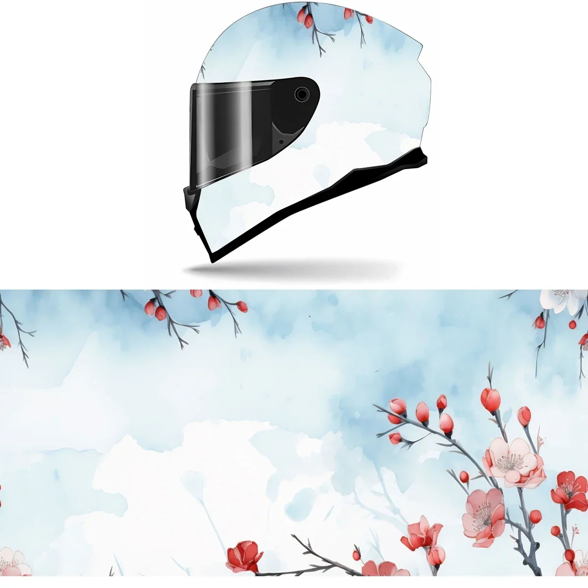 Painting of Cherry Blossom Full Helmet Wrap Sticker Motorcycle Helmet Racing Graphic Decal Vinyl Wrap Helmet Decor Sticker
Painting of Cherry Blossom Full Helmet Wrap Sticker Motorcycle Helmet Racing Graphic Decal Vinyl Wrap Helmet Decor Sticker