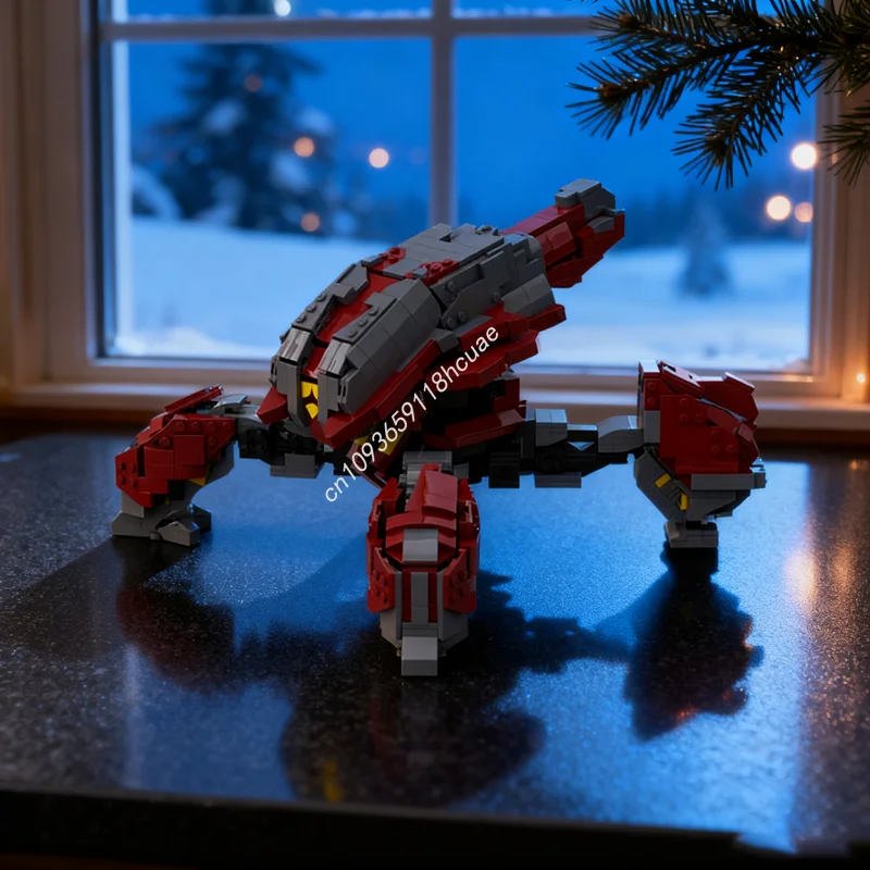 1409pcs MOC Halo Wars 2 Banished Locust Model Building Blocks Assemble Toy Creative Idea Education Christmas Gifts Brick Kids
1409pcs MOC Halo Wars 2 Banished Locust Model Building Blocks Assemble Toy Creative Idea Education Christmas Gifts Brick Kids