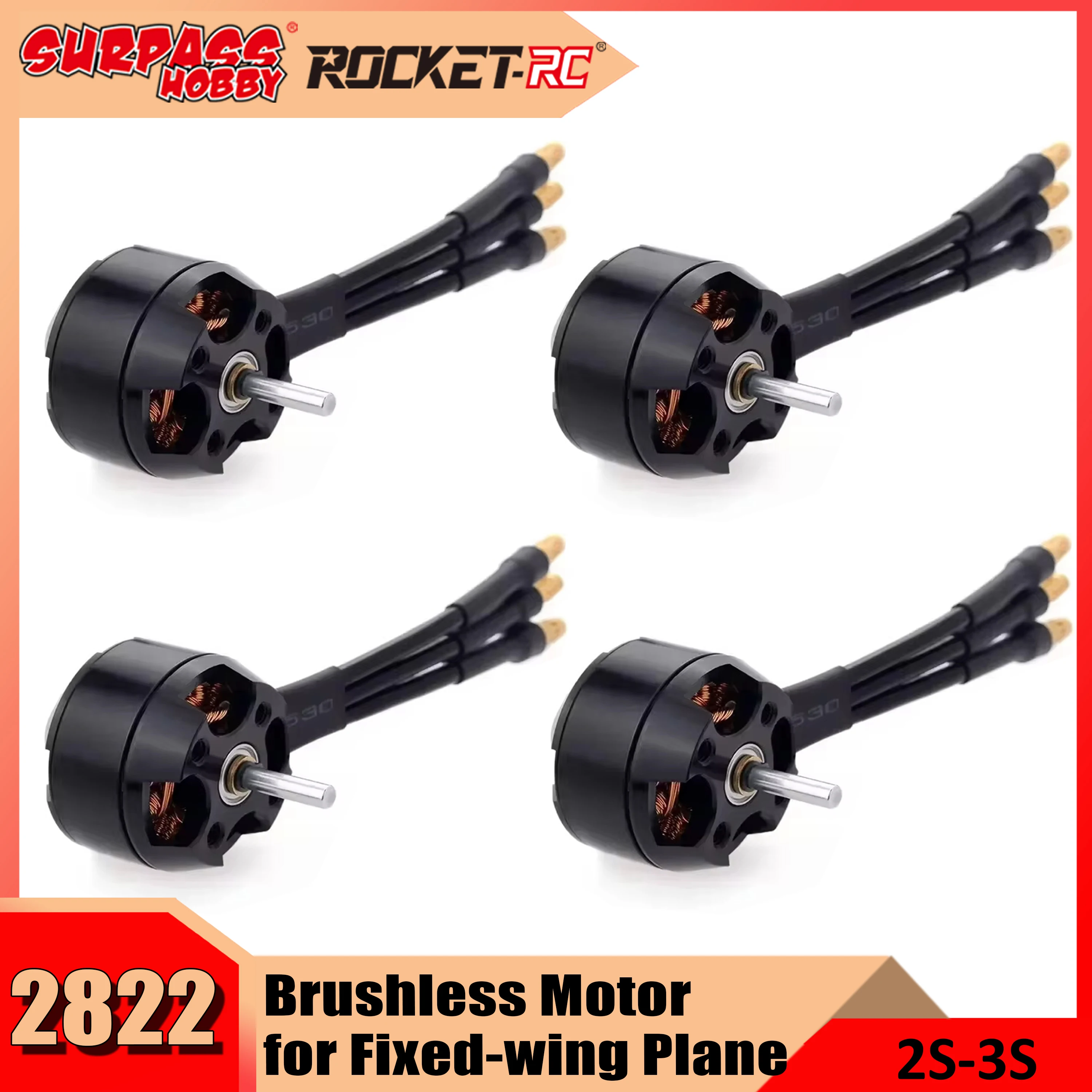 1/2/4PCS SURPASS HOBBY 2204(2822) 1200KV 1400KV 14 Poles Brushless Motor for RC Fixed-wing Plane Racing Drone Quadcopter
1/2/4PCS SURPASS HOBBY 2204(2822) 1200KV 1400KV 14 Poles Brushless Motor for RC Fixed-wing Plane Racing Drone Quadcopter