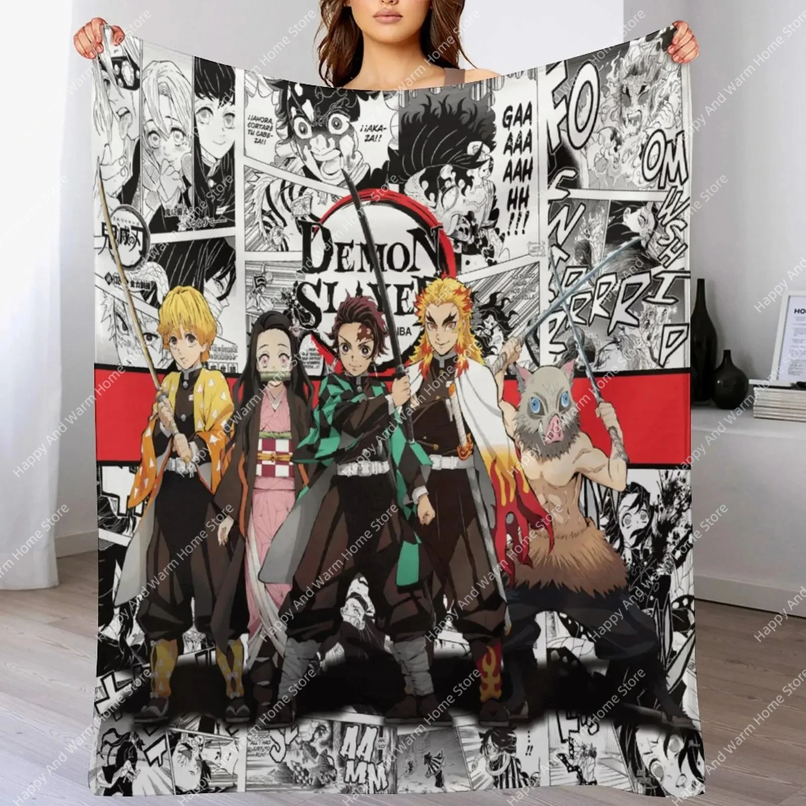 2025 Demon Antistatic Soft Blankets & Throws Blanket Slayer Fluffy Decorative Anime Custom Fleece Boys Girl
2025 Demon Antistatic Soft Blankets & Throws Blanket Slayer Fluffy Decorative Anime Custom Fleece Boys Girl