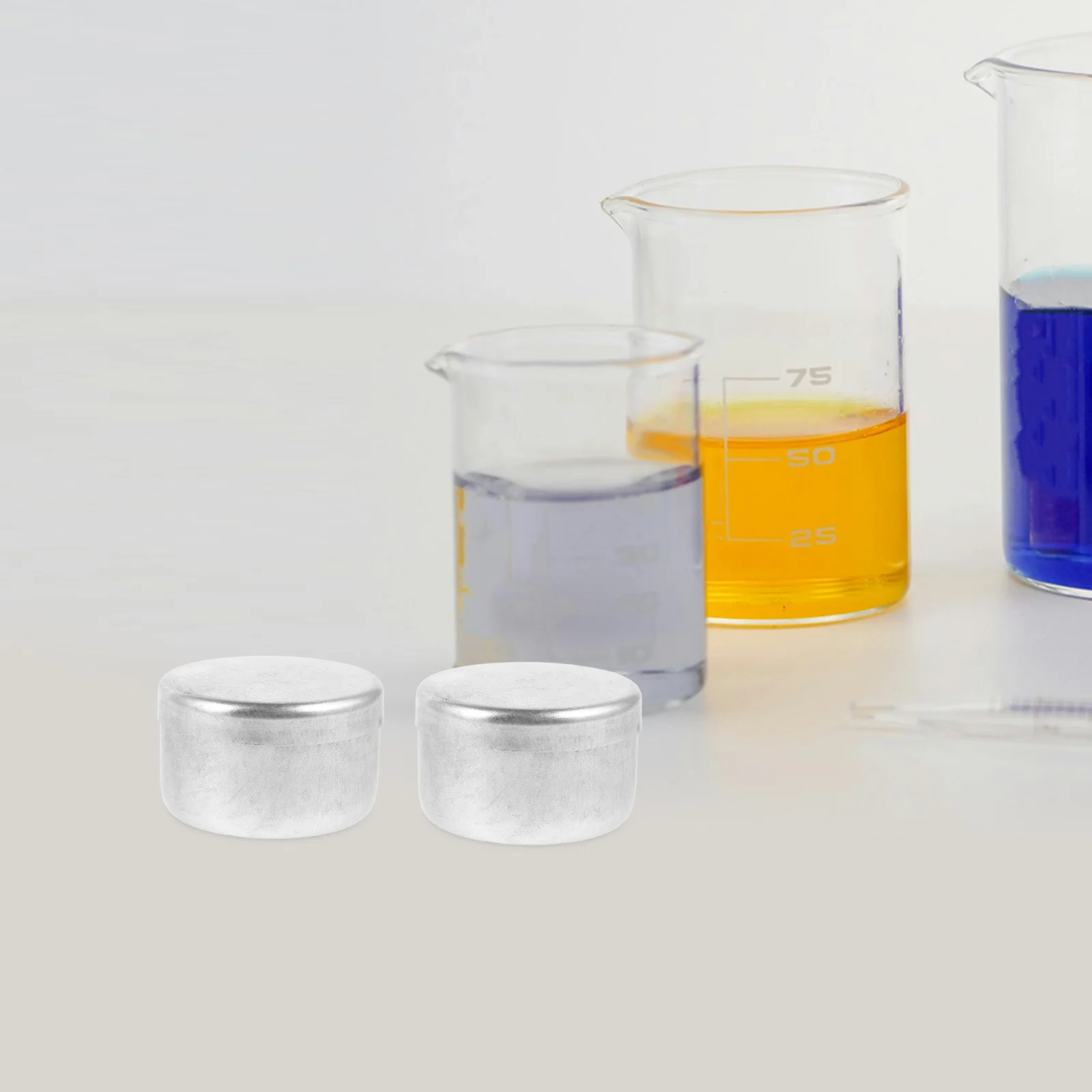 4 Pcs Balm Tins Aluminum Soil Boxes Small Round Sample Pots Mini Containers Samples Holder
4 Pcs Balm Tins Aluminum Soil Boxes Small Round Sample Pots Mini Containers Samples Holder