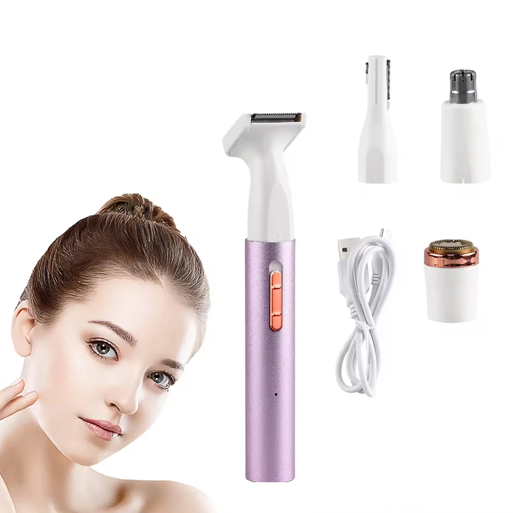 Rechargeable Portable Multifunction Painless Epilator for Face and Body Hair Removal Device Women Handheld Washable Hair Removal
Rechargeable Portable Multifunction Painless Epilator for Face and Body Hair Removal Device Women Handheld Washable Hair Removal