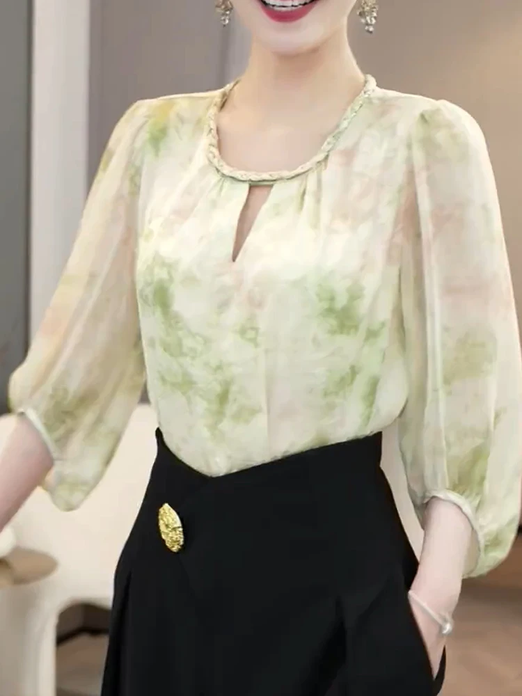 Ele lectual женский цветочный ажурный топ весна лето новый свободный топ корейская версия длинный све круглий Ne
Ele lectual женский цветочный ажурный топ весна лето новый свободный топ корейская версия длинный све круглий Ne