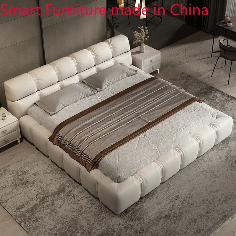 bed Puff disposable Technology cloth Italian minimalist double light luxury modern simple bread master room net red
bed Puff disposable Technology cloth Italian minimalist double light luxury modern simple bread master room net red