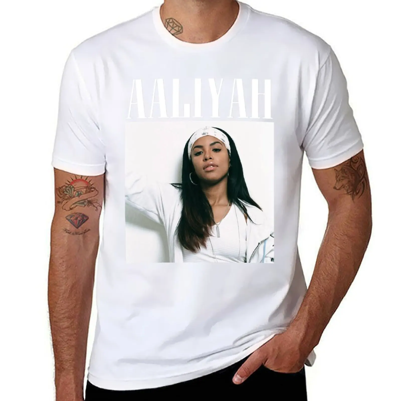 Aáliah T-Shirt t shirt man plain funny t shirts cotton T-Shirt
Aáliah T-Shirt t shirt man plain funny t shirts cotton T-Shirt