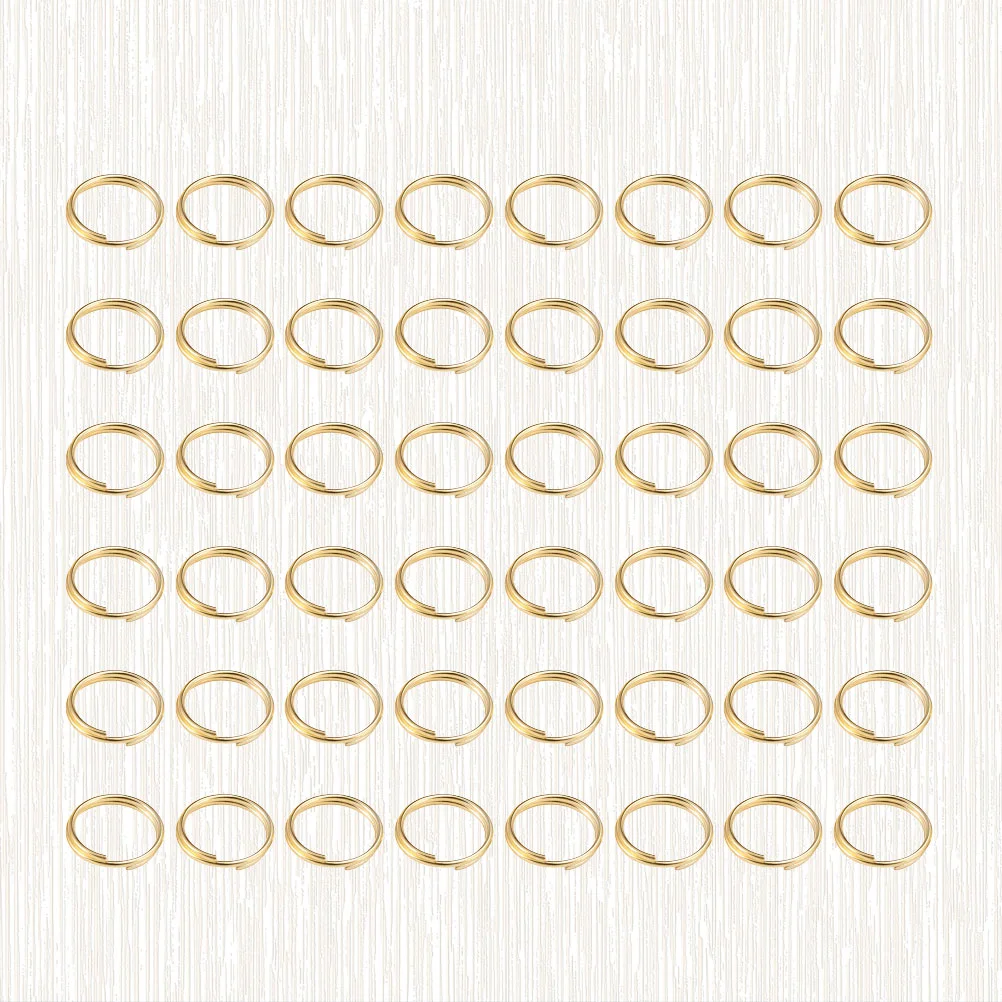 500 Pcs Opening Rings Jewelry Making Supplies Stainless Steel Gold Chain Split Earrings Handmade Crafts Lightweight
500 Pcs Opening Rings Jewelry Making Supplies Stainless Steel Gold Chain Split Earrings Handmade Crafts Lightweight