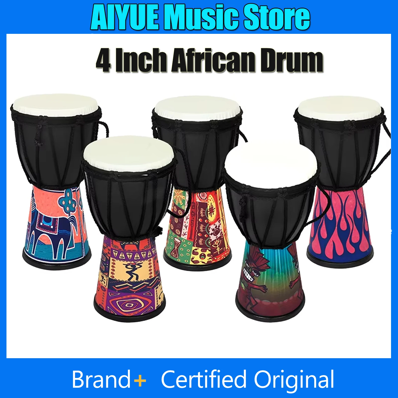 4-дюймовый африканский барабан, ручной детский барабан, малый барабан, портативный барабан из АБС-пластика, подарки, ударные музыкальные инструменты Orff
4-дюймовый африканский барабан, ручной детский барабан, малый барабан, портативный барабан из АБС-пластика, подарки, ударные музыкальные инструменты Orff