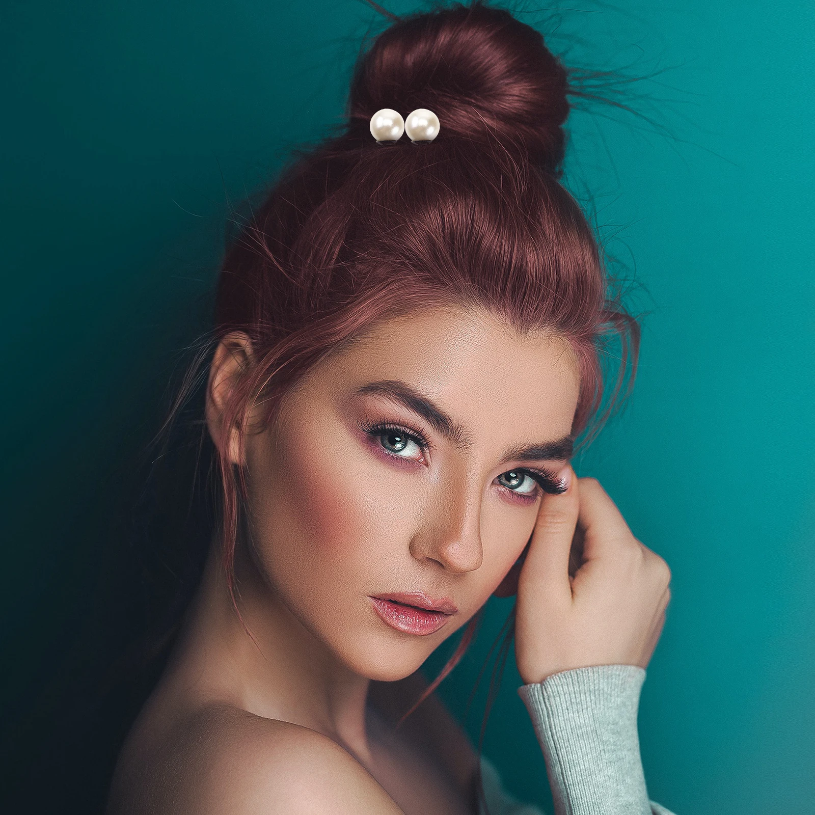 10Pcs Pearl Hairpin Spiral Coil Hair Clip Silver Tone Lightweight for Wedding Prom Party Birthday 18mm Decoration
10Pcs Pearl Hairpin Spiral Coil Hair Clip Silver Tone Lightweight for Wedding Prom Party Birthday 18mm Decoration