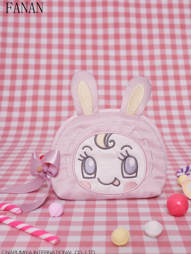 Cute Pink Rabbit Ears Women's Cosmetic Bag 2025 Summer Girl Make Up Bags Fashion Casual Elegant Sweet Makeup Pouch Femme
Cute Pink Rabbit Ears Women's Cosmetic Bag 2025 Summer Girl Make Up Bags Fashion Casual Elegant Sweet Makeup Pouch Femme