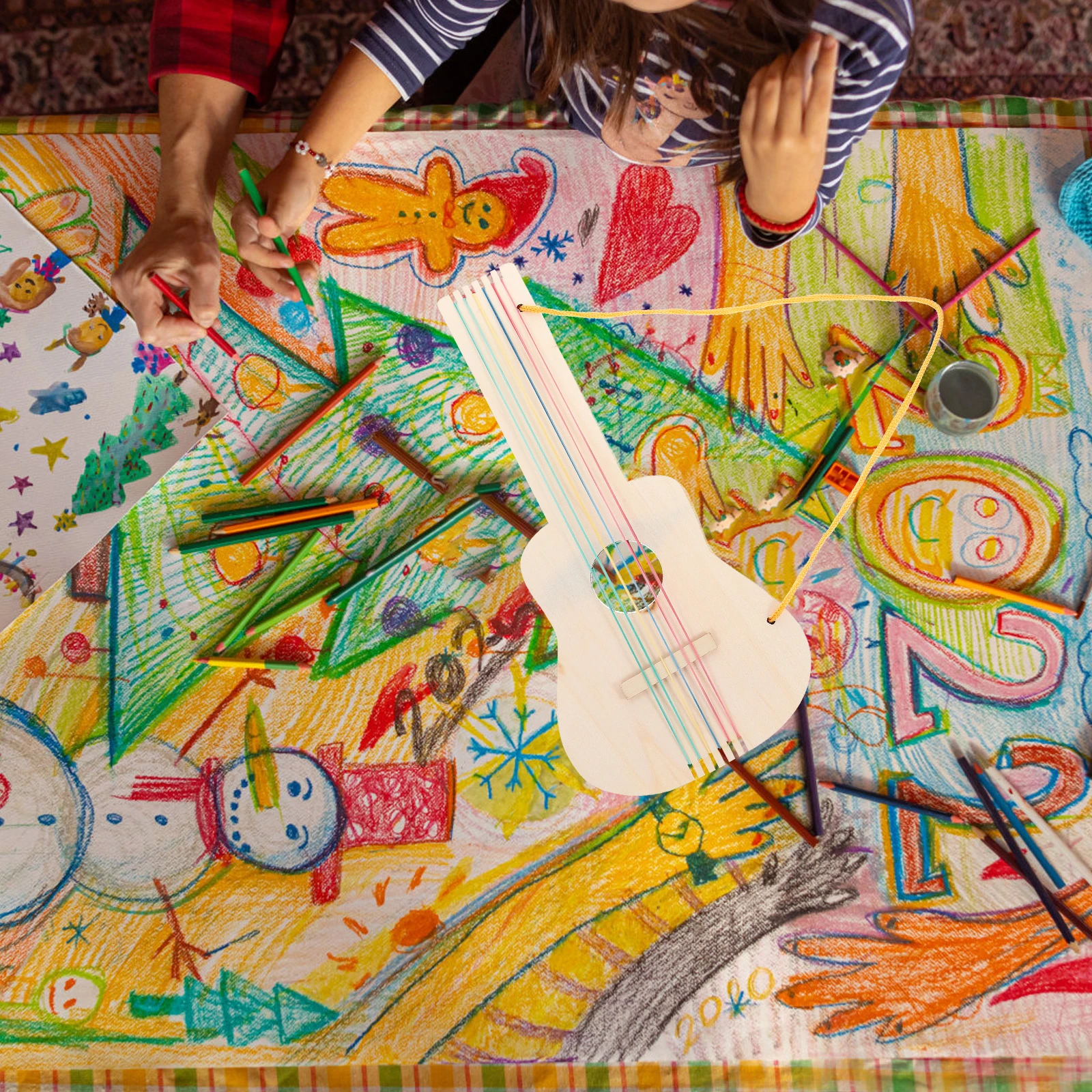 4 Sets DIY Wooden Guitar Unpainted Blank Kids Toy Musical Instruments Smooth Surface Safe Creative Design Wooden Toy
4 Sets DIY Wooden Guitar Unpainted Blank Kids Toy Musical Instruments Smooth Surface Safe Creative Design Wooden Toy