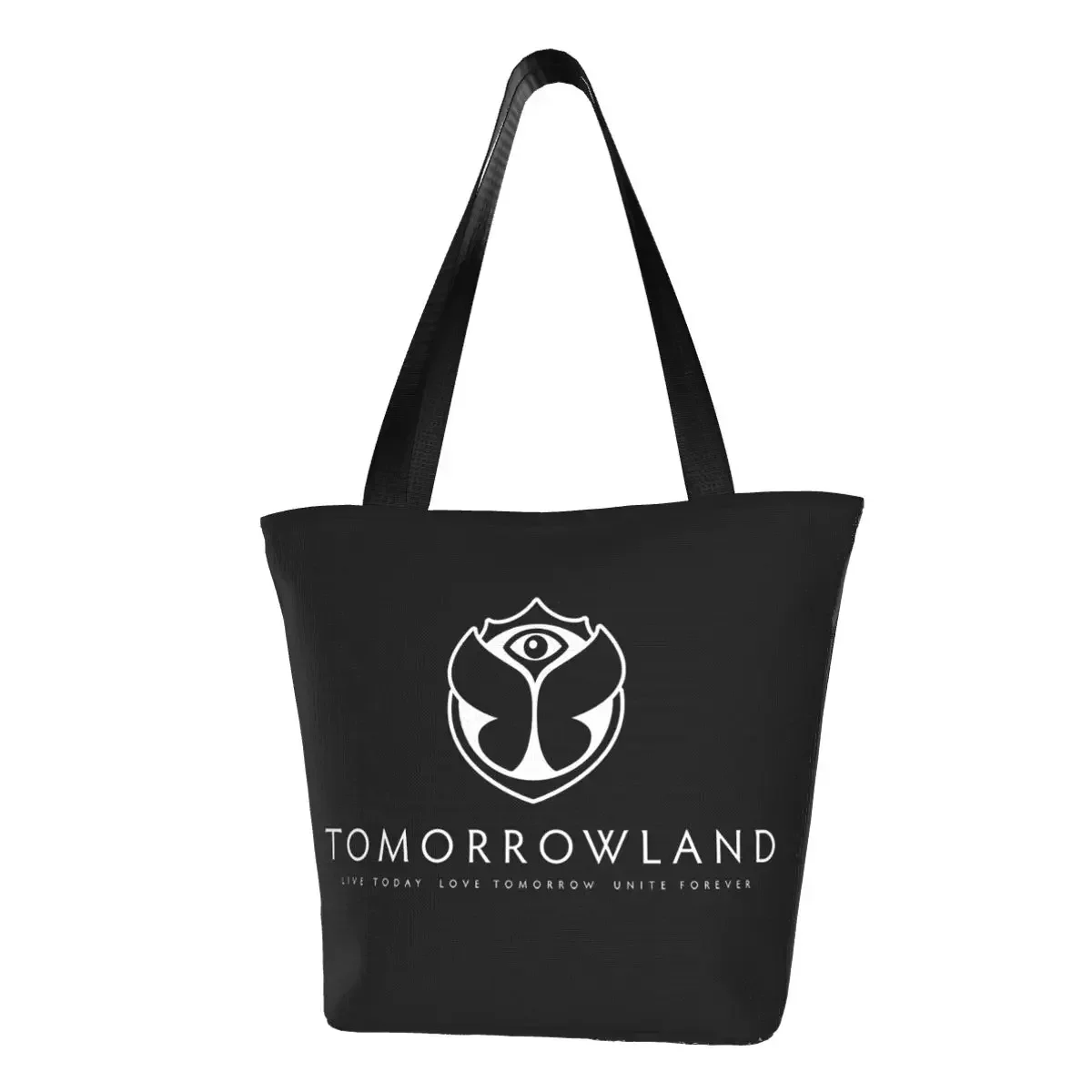 Праздничная сумка для покупок Tomorrowland, Холщовая Сумка-тоут для покупки продуктов, вместительные прочные электронные ранцы
Праздничная сумка для покупок Tomorrowland, Холщовая Сумка-тоут для покупки продуктов, вместительные прочные электронные ранцы