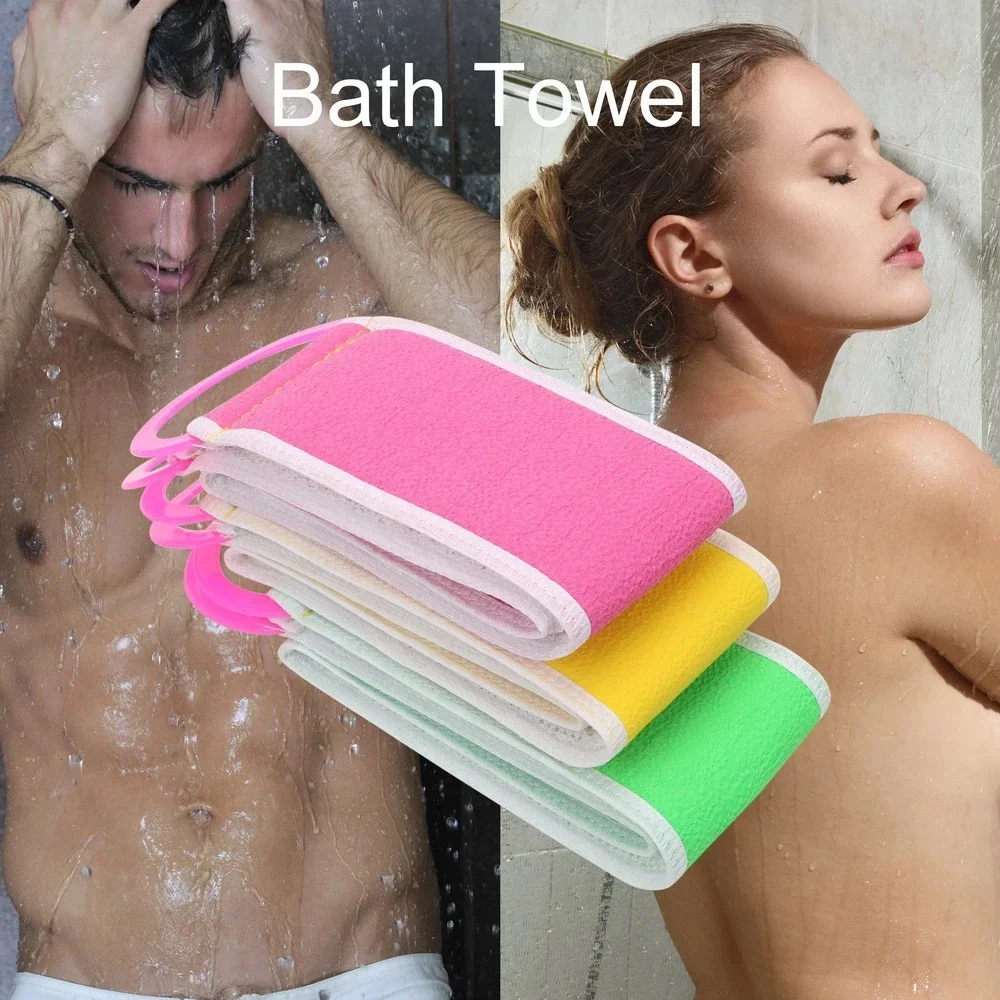 1PC New Bath Pull Back Strap Pull Belt Towel Skin Care Body Brush Exfoliating Long Strong Towel Color Random Exfoliating Gloves
1PC New Bath Pull Back Strap Pull Belt Towel Skin Care Body Brush Exfoliating Long Strong Towel Color Random Exfoliating Gloves