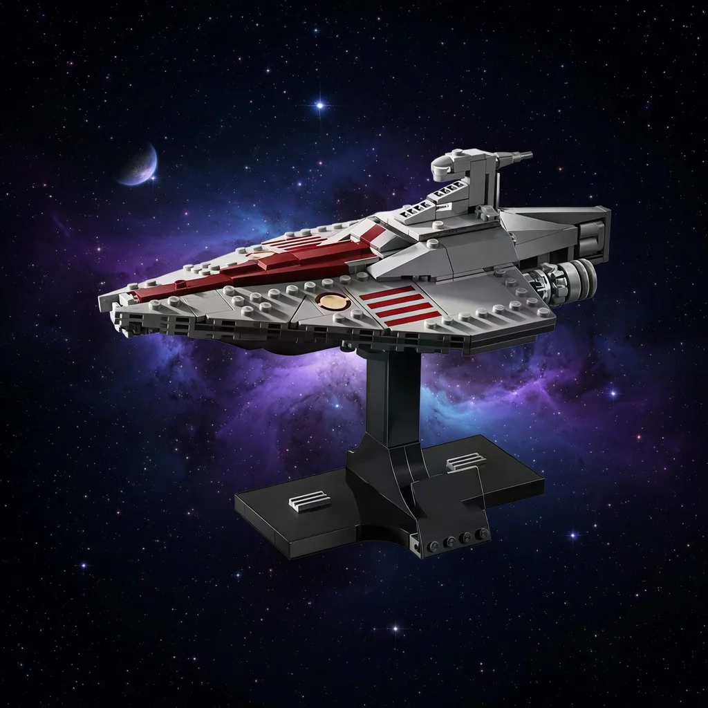 MOC Space Wars Ship Building Blocks Kit Compatible with 75404, Perfect Birthday Surprise Gift
MOC Space Wars Ship Building Blocks Kit Compatible with 75404, Perfect Birthday Surprise Gift