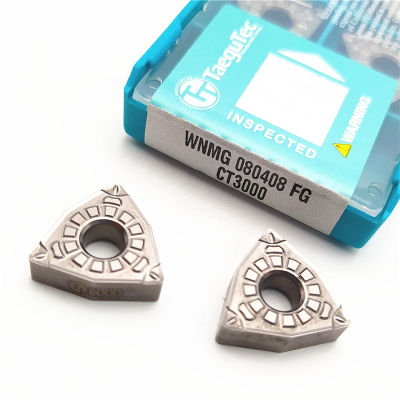 Оригинальные твердосплавные пластины Taegutec WNMG080404 WNMG 080408 FG TT8115B CT3000 TT5080 для наружной токарной обработки стали и нержавеющей стали на станках с ЧПУ
Оригинальные твердосплавные пластины Taegutec WNMG080404 WNMG 080408 FG TT8115B CT3000 TT5080 для наружной токарной обработки стали и нержавеющей стали на станках с ЧПУ