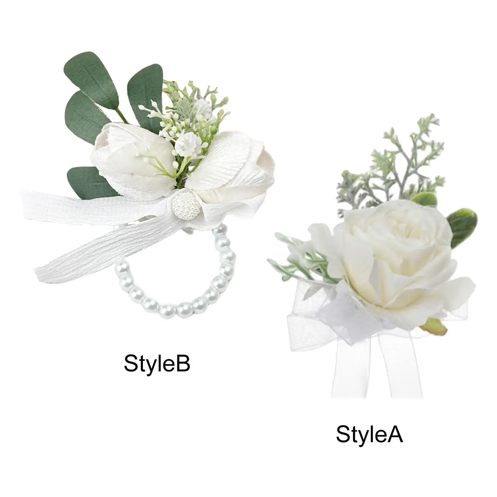 Wrist Corsage Bracelet Artificial Flower Prom Accessory Wedding Party Decoration for Bridesmaid Bridal Ceremony
Wrist Corsage Bracelet Artificial Flower Prom Accessory Wedding Party Decoration for Bridesmaid Bridal Ceremony