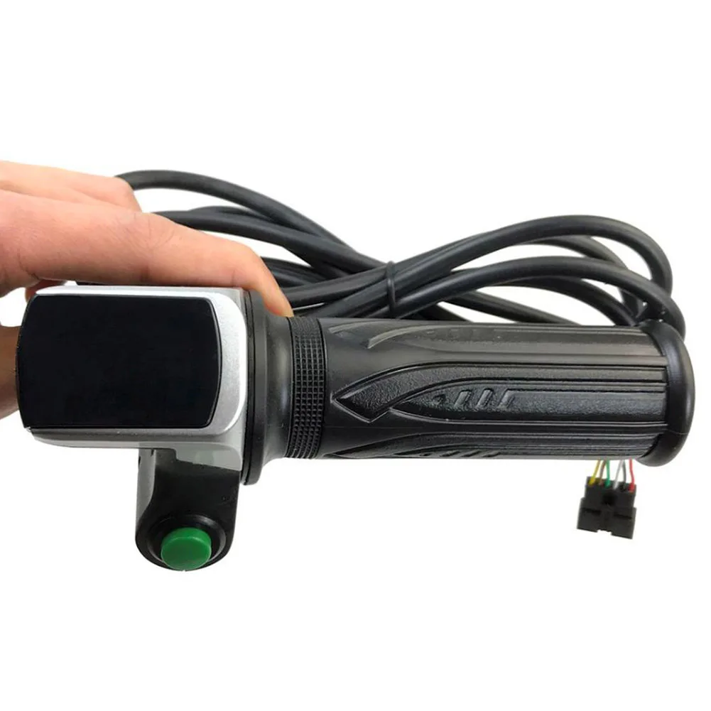 Electric Bicycle 122DX Charge LED Display Turn Handle Bicycle Throttle Handle SM Connector 6-Core KT Meter 6 Wire Controller
Electric Bicycle 122DX Charge LED Display Turn Handle Bicycle Throttle Handle SM Connector 6-Core KT Meter 6 Wire Controller