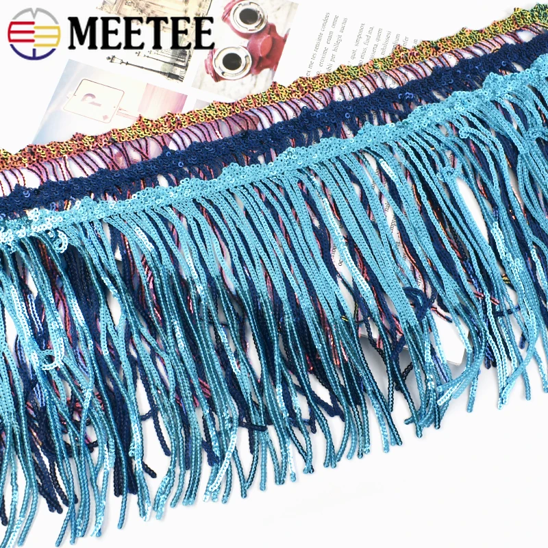 1-5Yards Meetee 17cm Laser Sequins Tassels Fringe DIY Dance Dress Lace Ribbon Trim Tassel Performance Costume Sewing Accessories
1-5Yards Meetee 17cm Laser Sequins Tassels Fringe DIY Dance Dress Lace Ribbon Trim Tassel Performance Costume Sewing Accessories