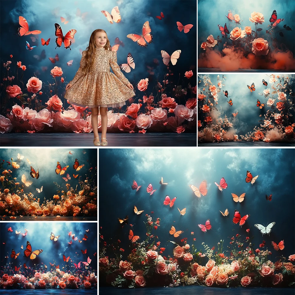 Abstract Art Photography Background Beautiful Flowers Butterflies Retro Decoration Newborn Female Portrait Photo Studio Props
Abstract Art Photography Background Beautiful Flowers Butterflies Retro Decoration Newborn Female Portrait Photo Studio Props