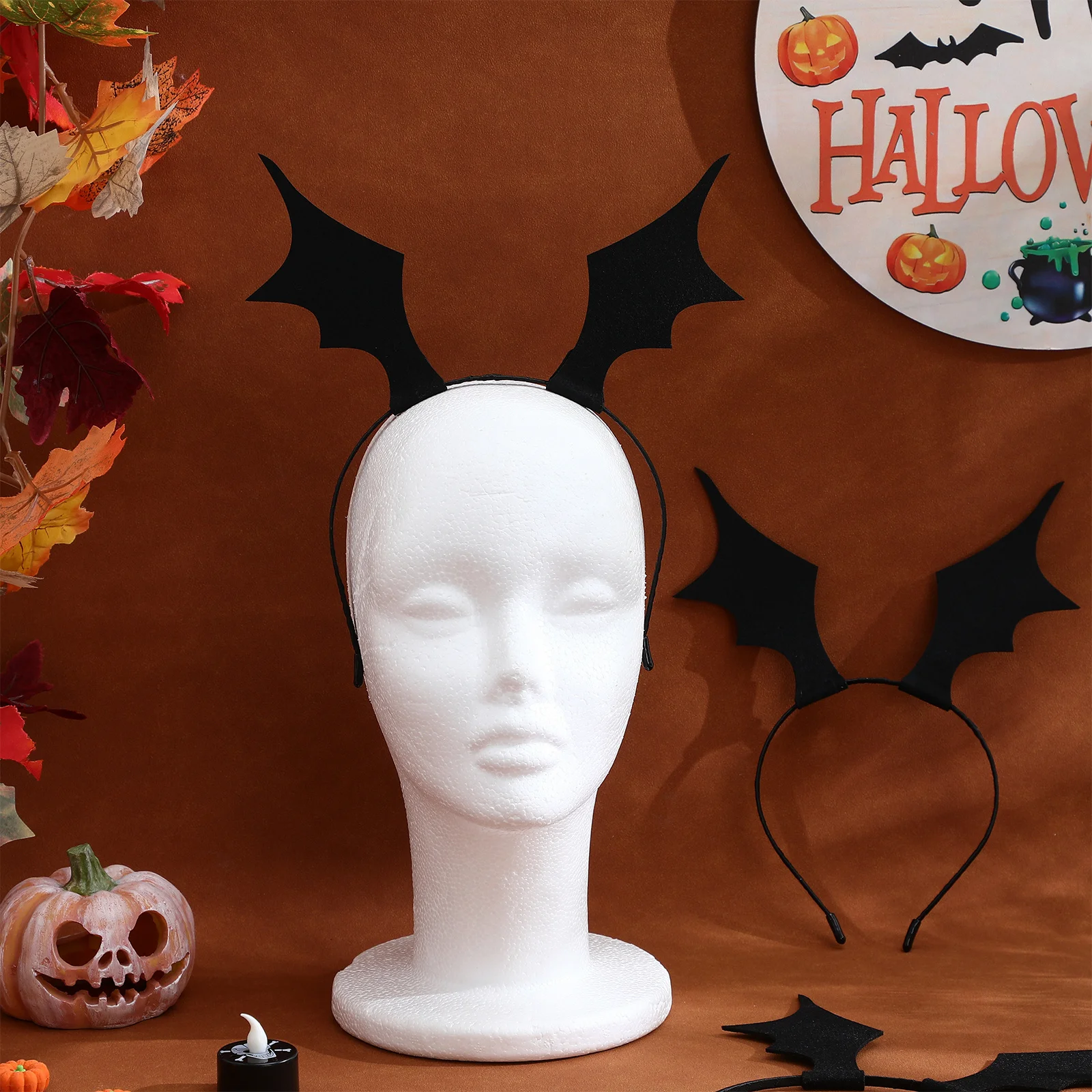 3pcs Bat Wing Headband Black Halloween Hair Hoop One Size Fits Most Durable Party Supplies Costume Accessory For Masquerade
3pcs Bat Wing Headband Black Halloween Hair Hoop One Size Fits Most Durable Party Supplies Costume Accessory For Masquerade