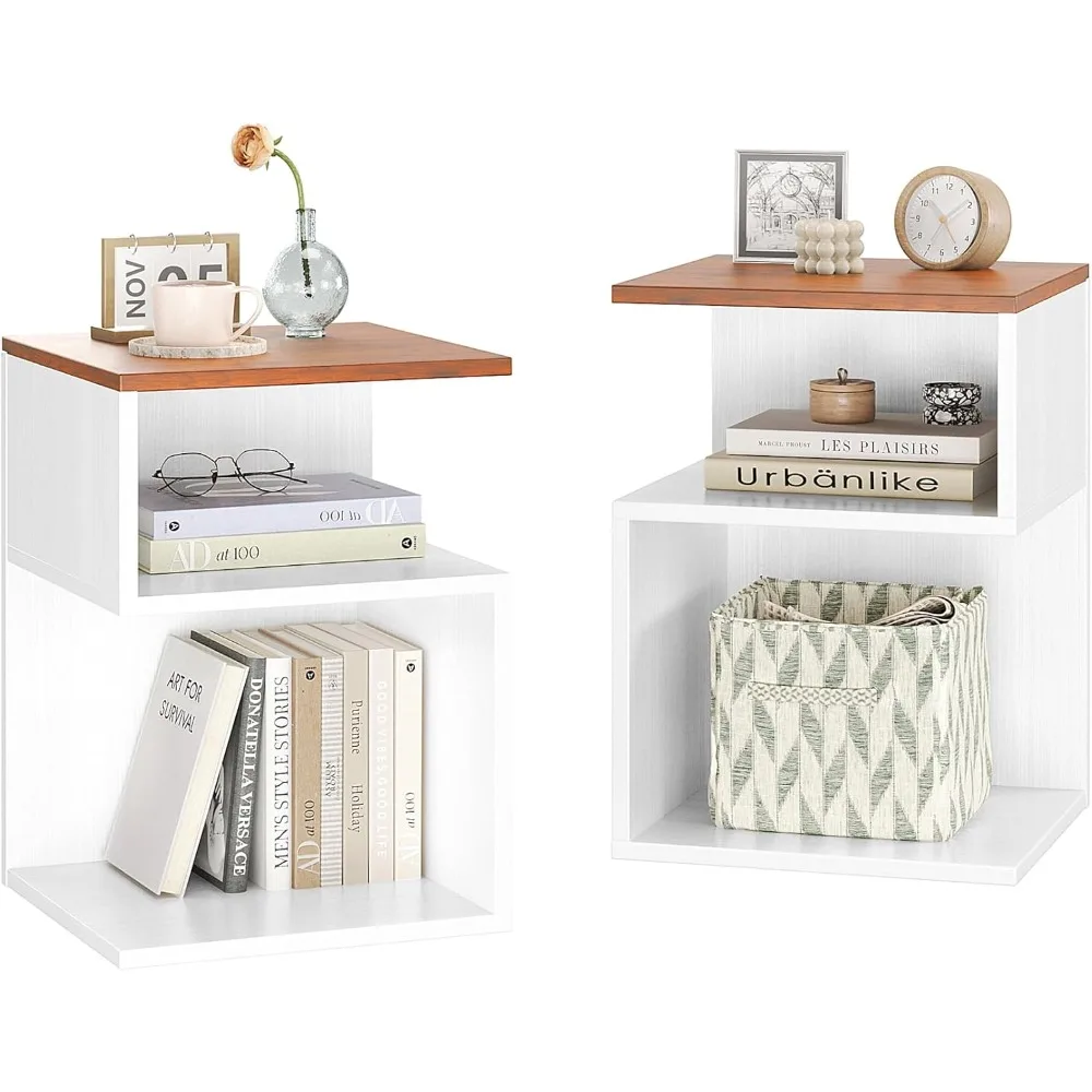 Night Stand Set of 2 for Bedroom Beside Table with Storage Wood Nightstand Bed Side Table (Walnut&White Combo)
Night Stand Set of 2 for Bedroom Beside Table with Storage Wood Nightstand Bed Side Table (Walnut&White Combo)