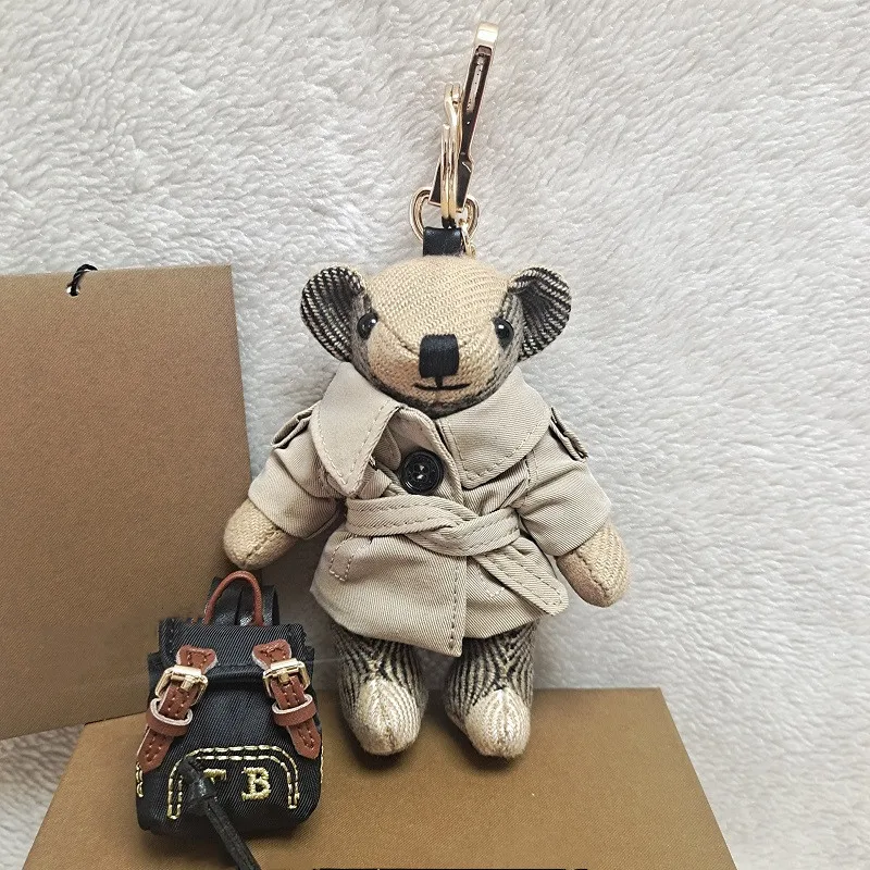 2026 Versatile Cashmere Plaid Teddy Bear Bag Charm Keychain Car Pendant With Mini Bag Detail For Women's Birthday Gift Daily Use
2026 Versatile Cashmere Plaid Teddy Bear Bag Charm Keychain Car Pendant With Mini Bag Detail For Women's Birthday Gift Daily Use