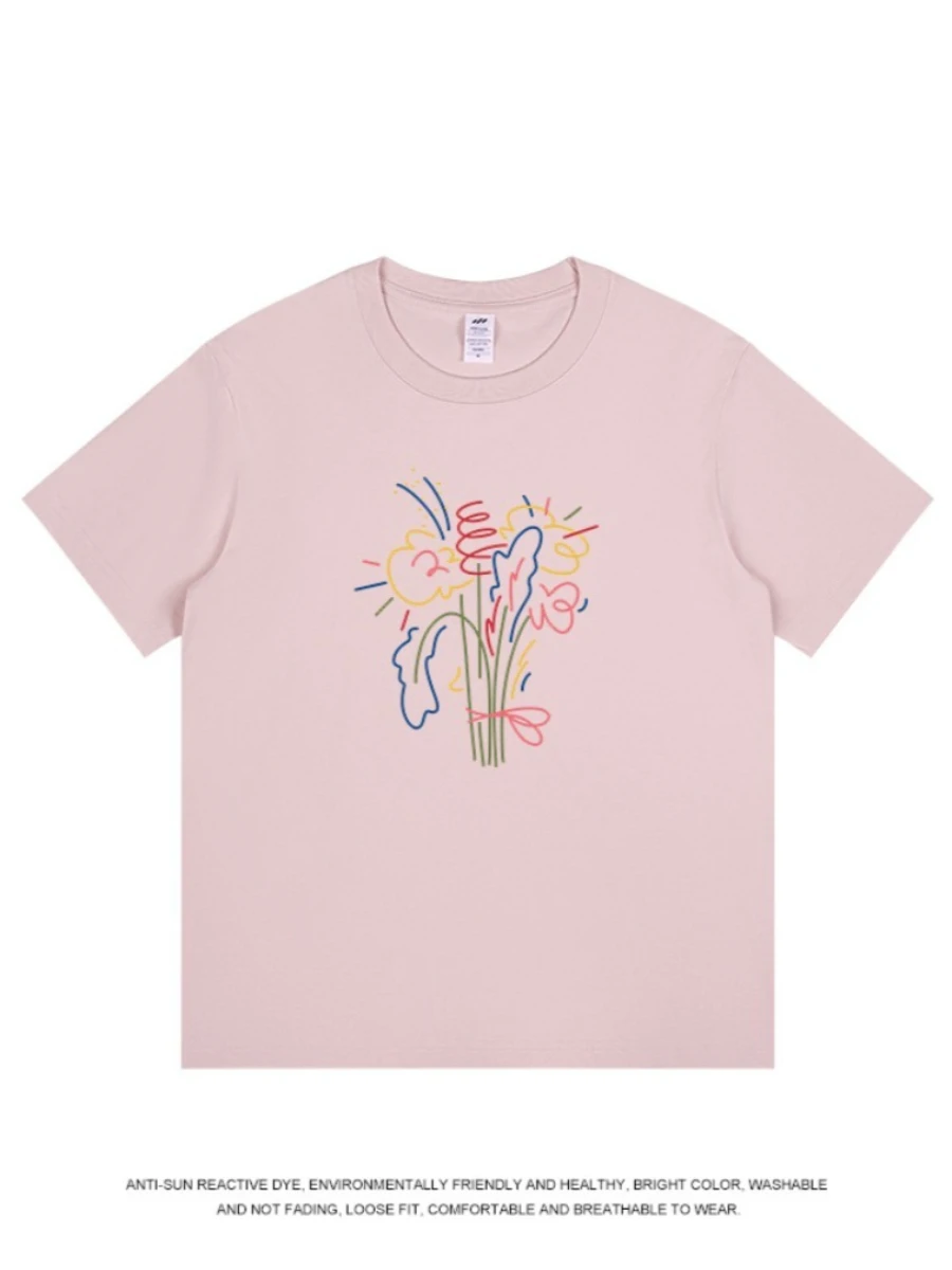 Женская милая футболка с принтом, 100% хлопок, модные белые винтажные футболки с короткими рукавами и принтом, модные свободные футболки в стиле хип-хоп
Женская милая футболка с принтом, 100% хлопок, модные белые винтажные футболки с короткими рукавами и принтом, модные свободные футболки в стиле хип-хоп