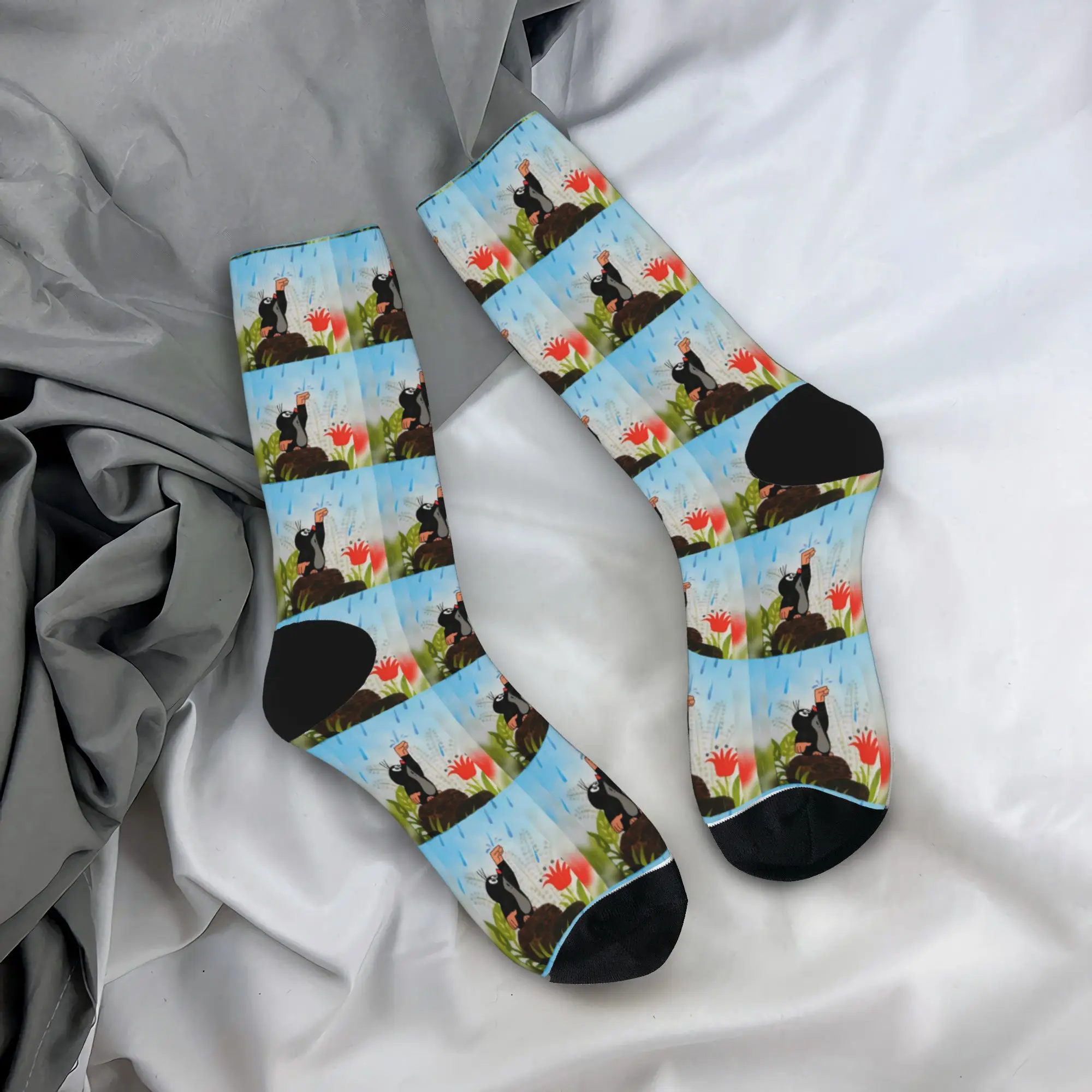 The Little Mole Raining Socks Design Stockings Anti Sweat Men's Socks Soft Breathable Autumn Retro Cycling Socks
The Little Mole Raining Socks Design Stockings Anti Sweat Men's Socks Soft Breathable Autumn Retro Cycling Socks